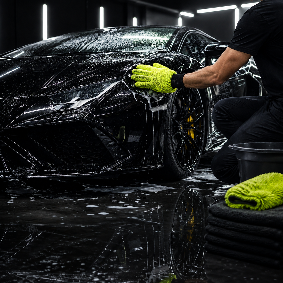 SqualeGlove — Gant Microfibre Premium